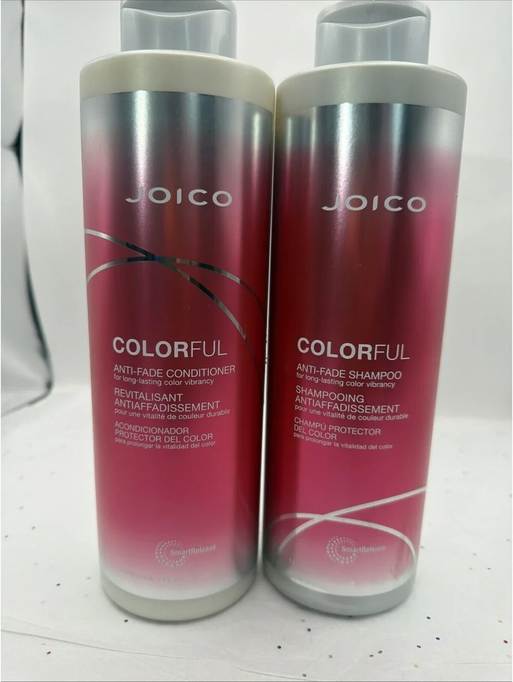 Joico Colorful Anti-Fade Shampoo Conditioner Set Sulfate-Free 33.8 fl oz New Duo